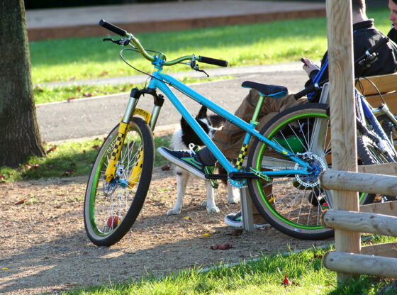 Malešický park na kole