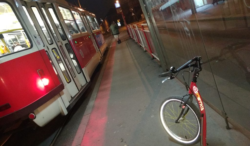 koloběžka Průběžná